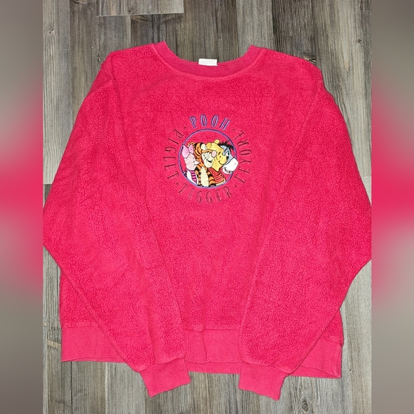 Disney Tops - Vintage RARE Disney Store Pooh Piglet Eeyore Tigger Sweatshirt Small